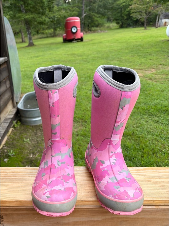 Other - Kids Pink Camo Rain Boots - Comfortable Waterproof Boots